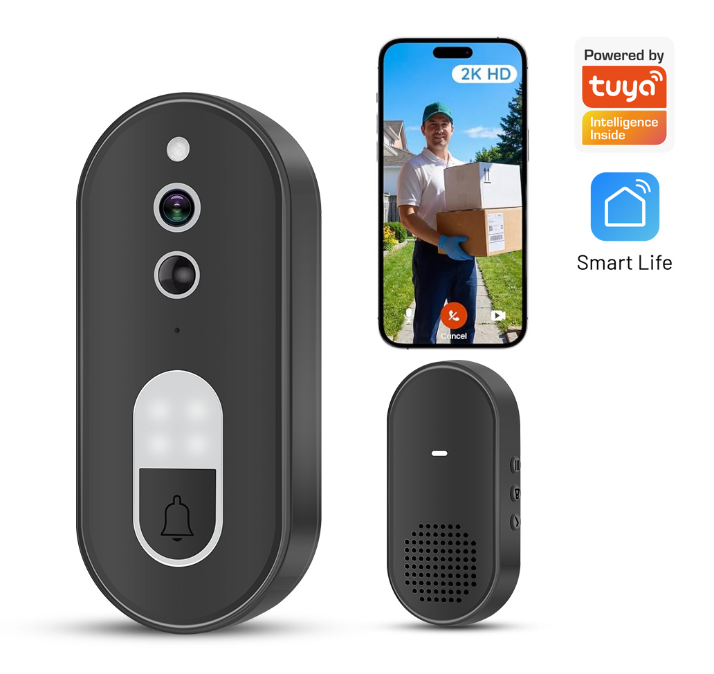 Smart Home Cctv - جرس باب ذكي لاسلكي واي فاي