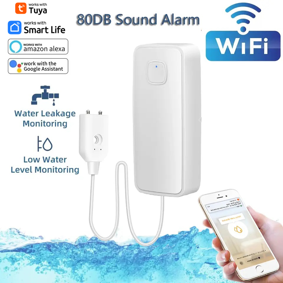 Smart Home Water Level Sensor - جهاز استشعار ذكي لتسرب المياه من