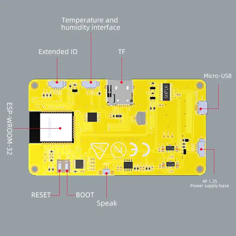 Smart Home Kit For Arduino - شاشة عرض ذكية ESP32-3248S035 مقاس 3.5