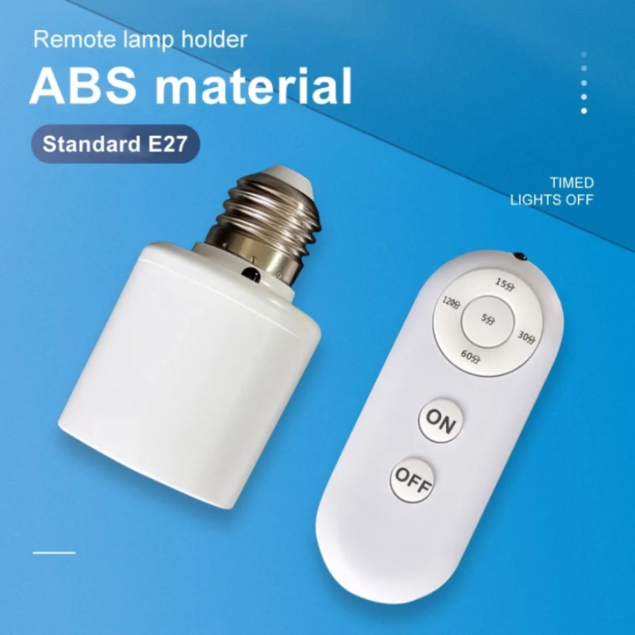Voice Control Light Bulb - مقبس مصباح ذكي E27 مع تحكم