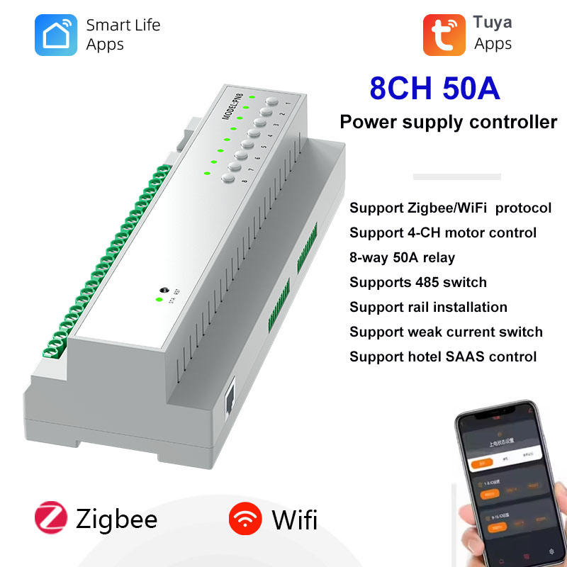 Smart Home Zigbee 3.0 - وحدة تحكم ذكية عالية الطاقة من