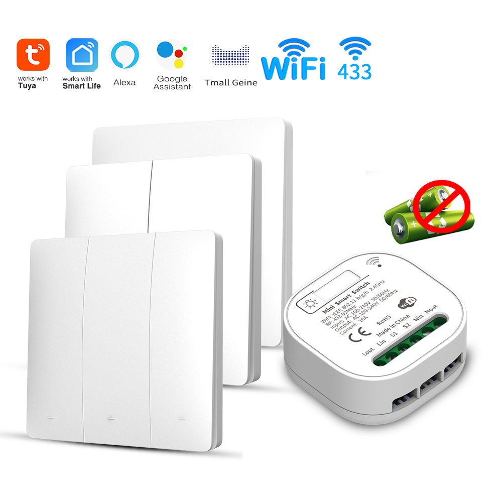 Smart Home Tools - مفتاح إضاءة ذكي يعمل بالواي فاي