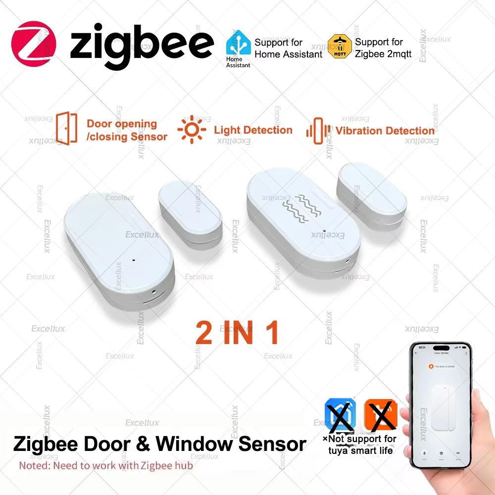 زيجبي 3.0 مستشعر نافذة الباب م - مراجعة Smart Home Zigbee 3.0 وسعره