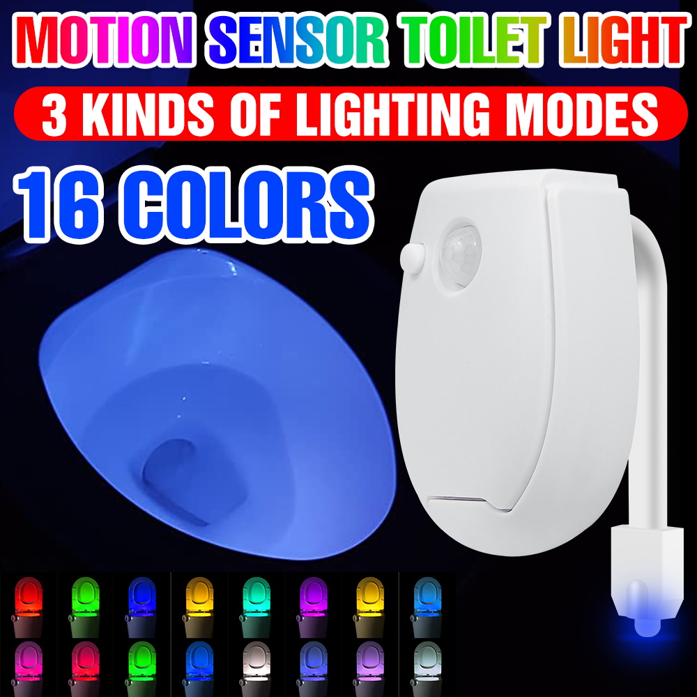 مصباح مرحاض LED ذكي مع مستشعر  - مراجعة Voice Control Light Bulb وسعره