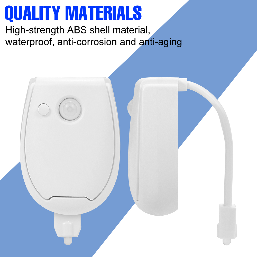 مصباح مرحاض LED ذكي مع مستشعر  - مراجعة Voice Control Light Bulb وسعره