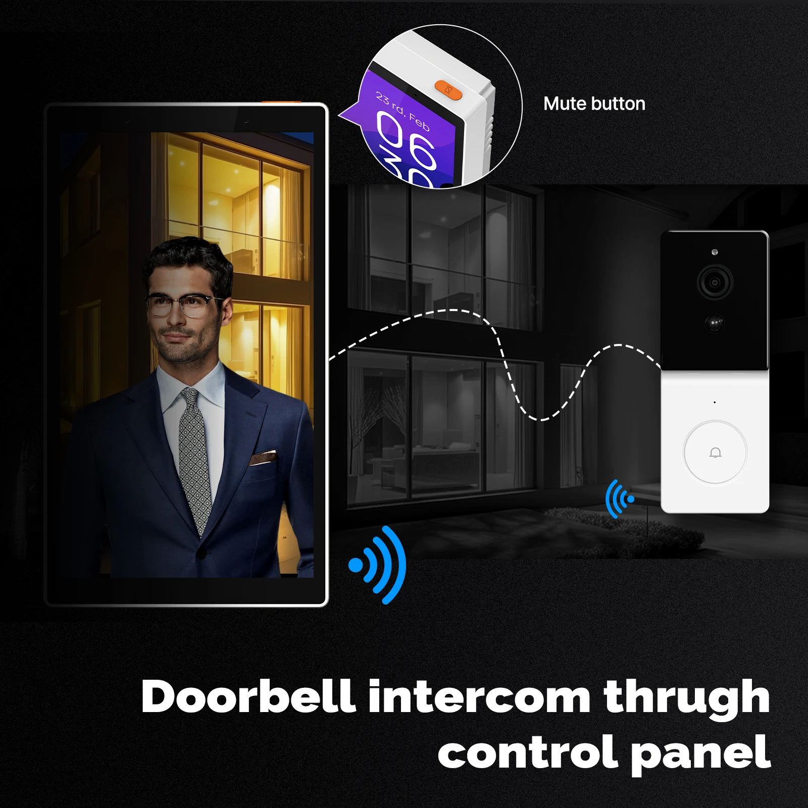 MOES Tuya Wifi شاشة ذكية تعمل  - مراجعة Smart Home Knx وسعره