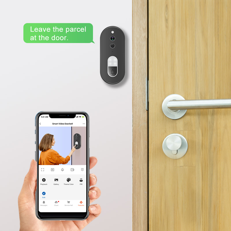 جرس باب ذكي لاسلكي واي فاي بدق - مراجعة Smart Home Cctv وسعره