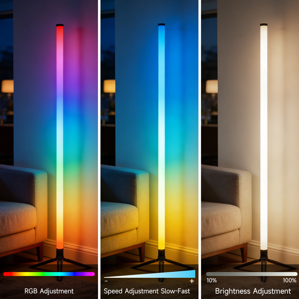 مصباح أرضي ذكي LED مع تحكم عن  - مراجعة Voice Control Light Bulb وسعره