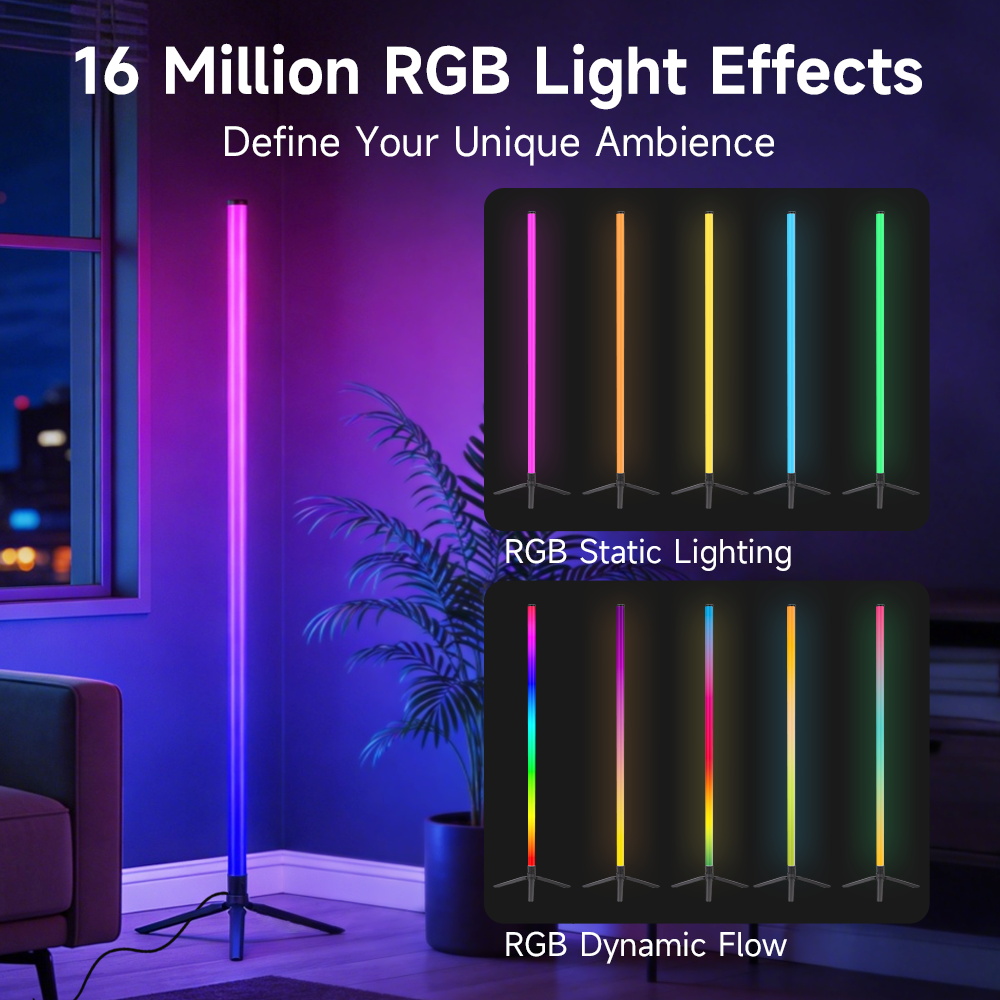 مصباح أرضي ذكي LED مع تحكم عن  - مراجعة Voice Control Light Bulb وسعره