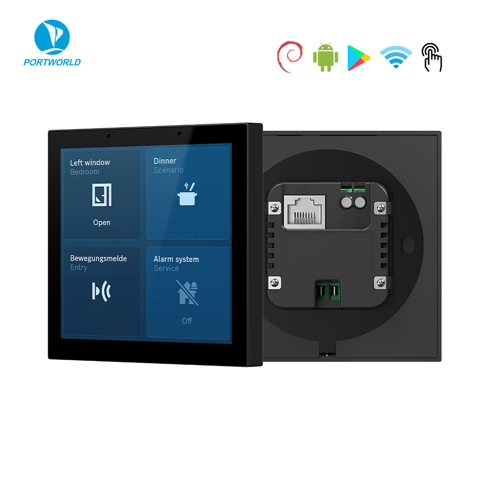 تابلت سن وورلد 4 بوصة بنظام KN - مراجعة Smart Home Knx وسعره