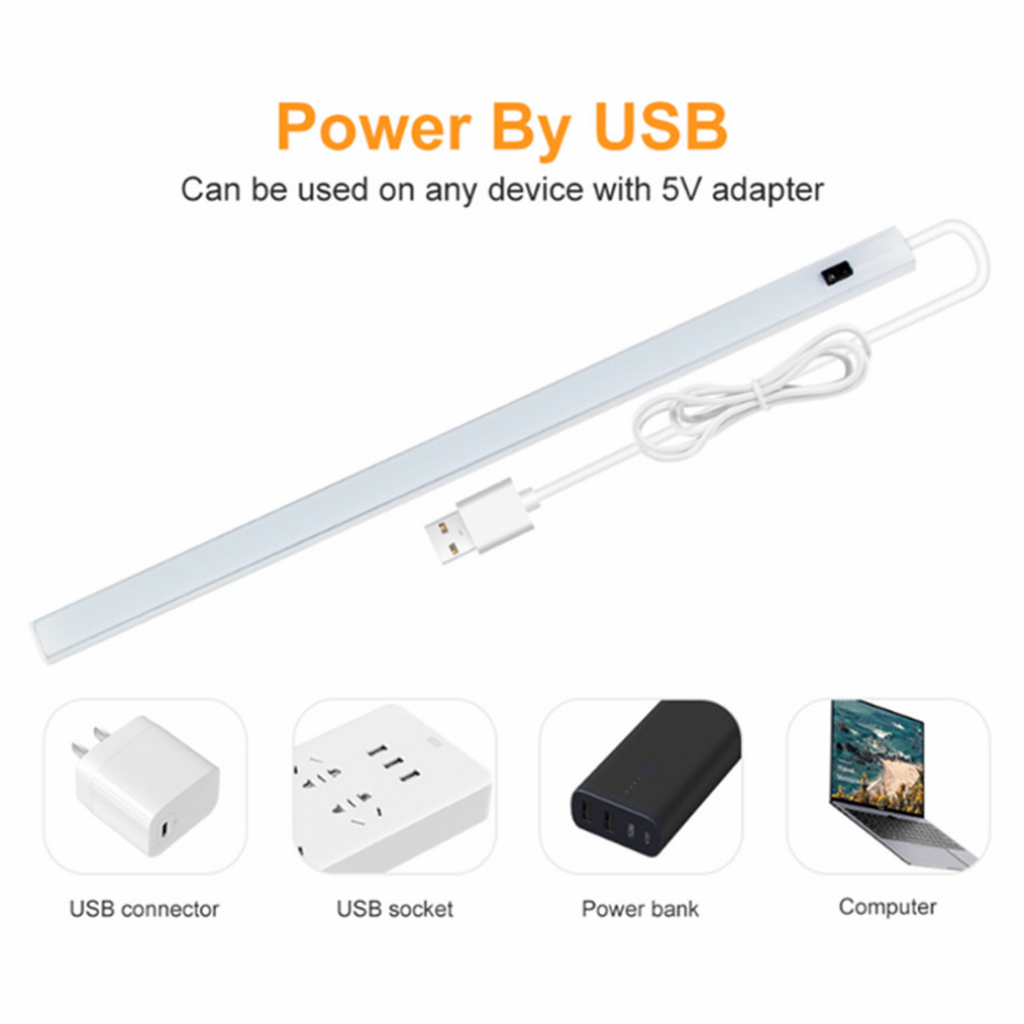 USB 5 فولت LED قطاع لمبة مكتب  - مراجعة Voice Control Light Bulb وسعره