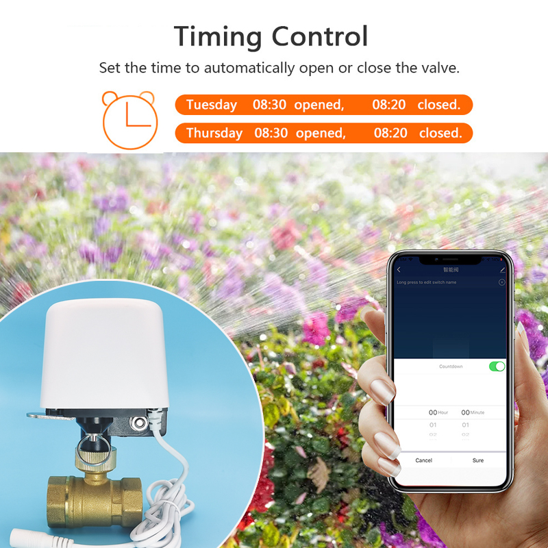 صمام مياه ذكي 1/2 بوصة 3/4 بوص - مراجعة Smart Home Tools وسعره