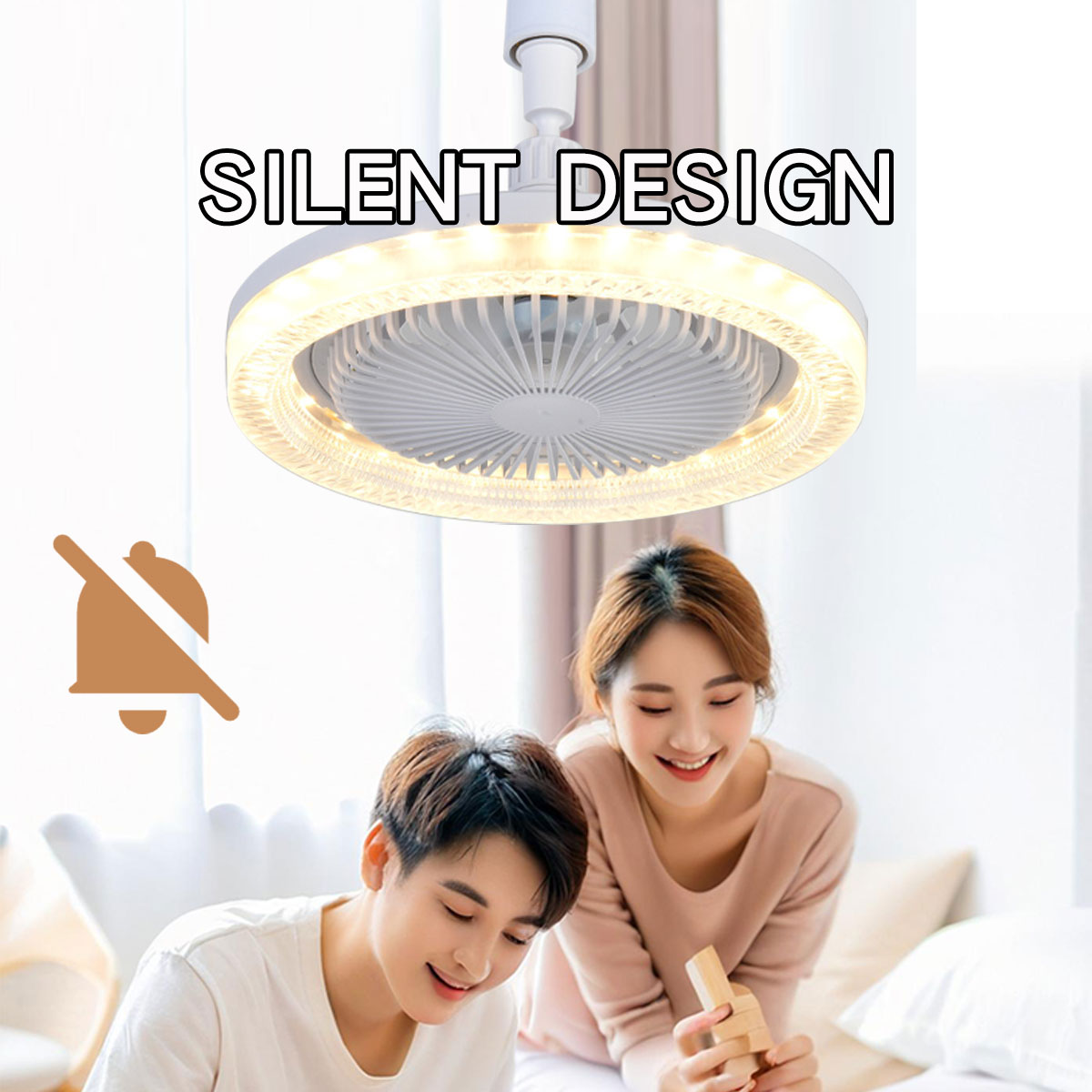 مروحة سقف ذكية 3 في 1 مع إضاءة - مراجعة Smart Home Ventilation System وسعره