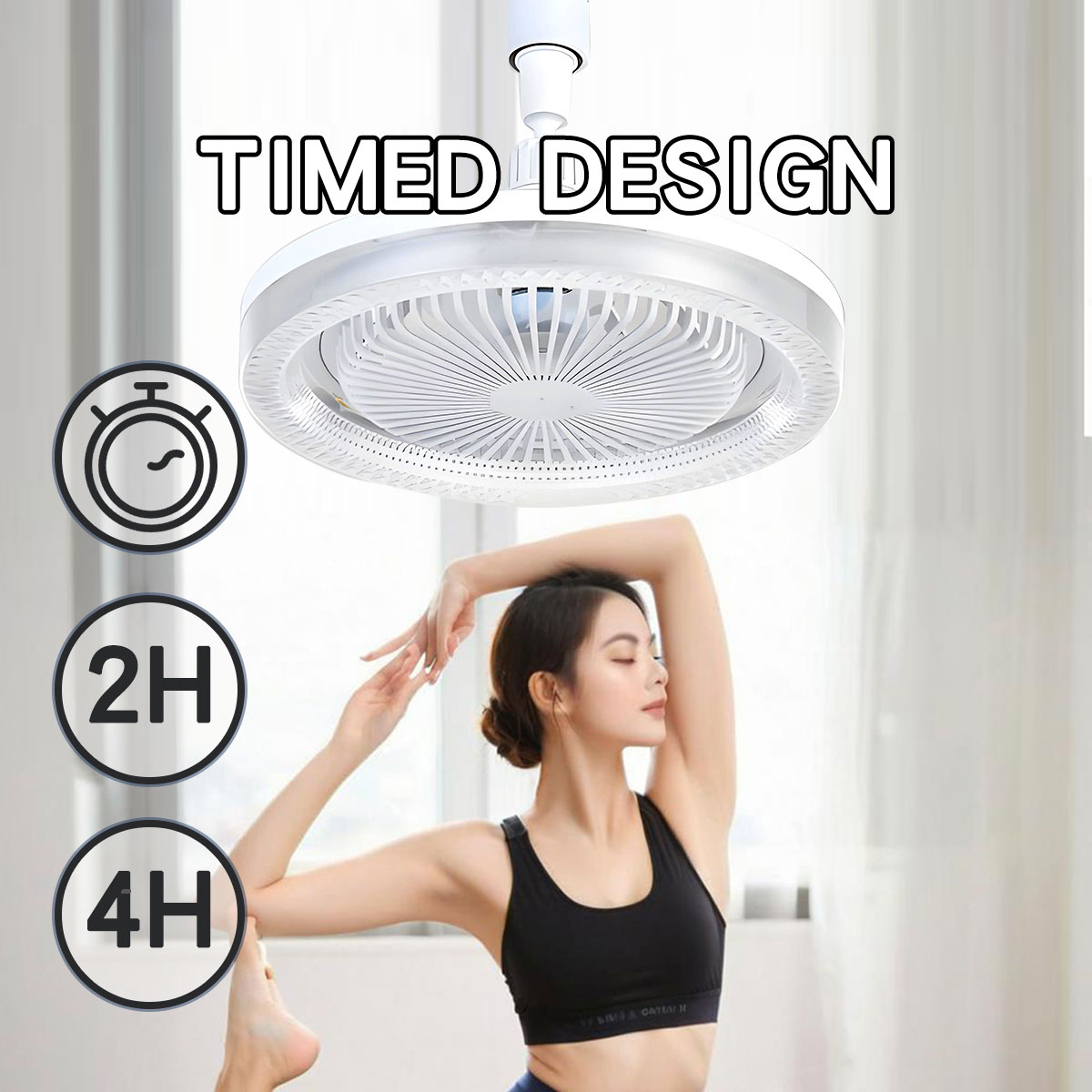 مروحة سقف ذكية 3 في 1 مع إضاءة - مراجعة Smart Home Ventilation System وسعره