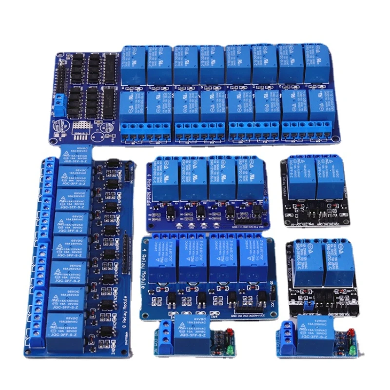 1 2 4 6 8 قناة 5 فولت 12 فولت  - مراجعة Smart Home Kit For Arduino وسعره