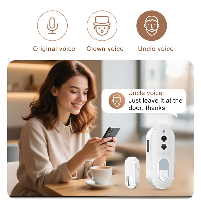 جرس باب ذكي لاسلكي من تويا مع  - مراجعة Smart Home Cctv وسعره