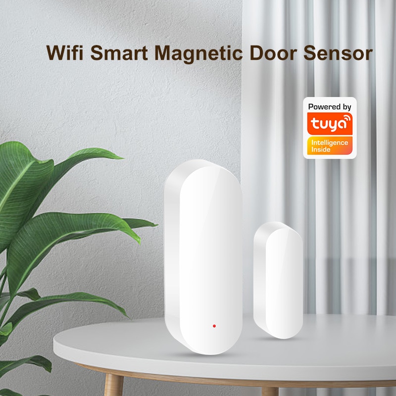 تويا الذكية WiFi كاشف إغلاق مف - مراجعة Door Window Sensor وسعره