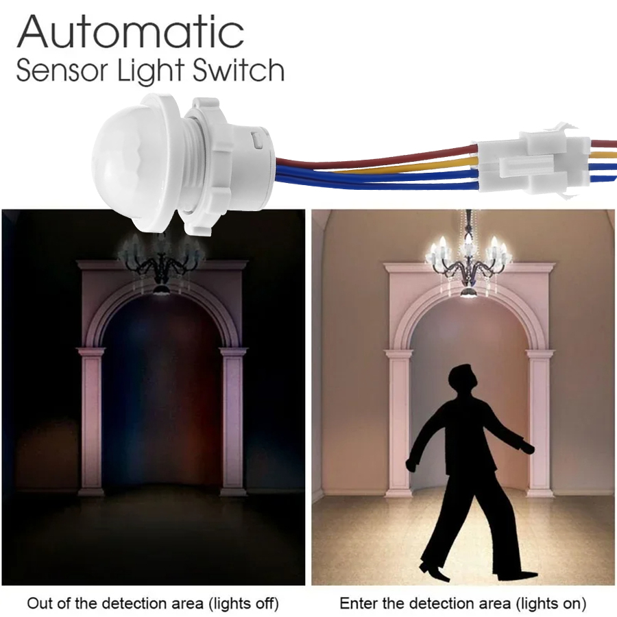 محس حركة مفتاح الإضاءة PIR الا - مراجعة Voice Control Light Bulb وسعره