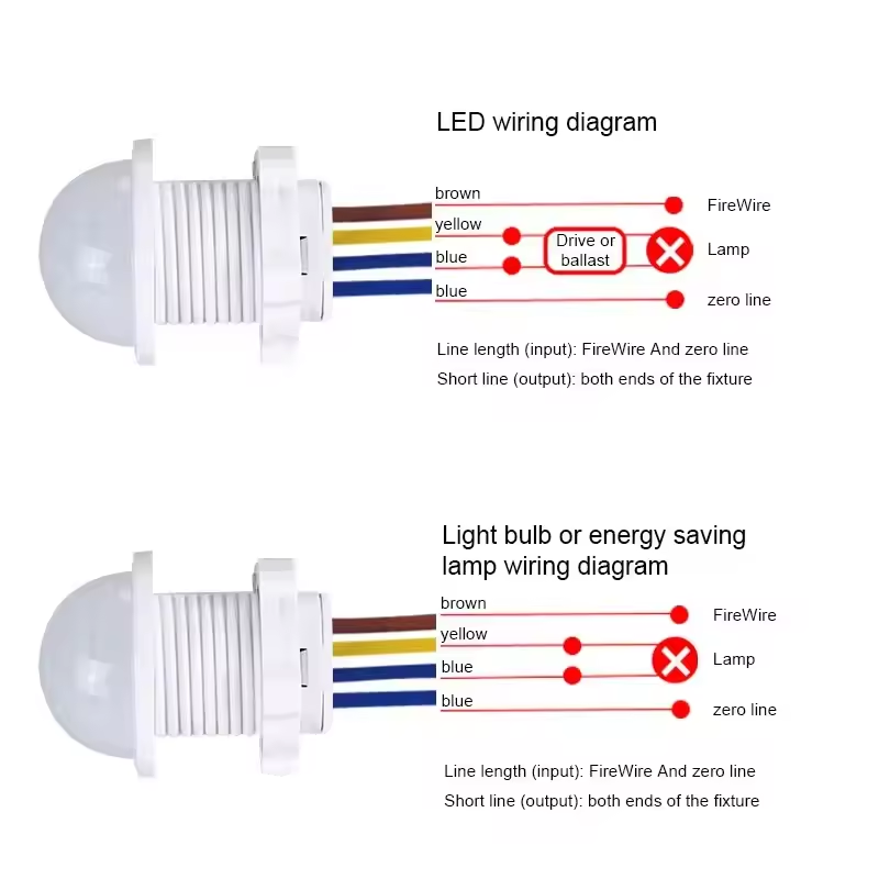 محس حركة مفتاح الإضاءة PIR الا - مراجعة Voice Control Light Bulb وسعره