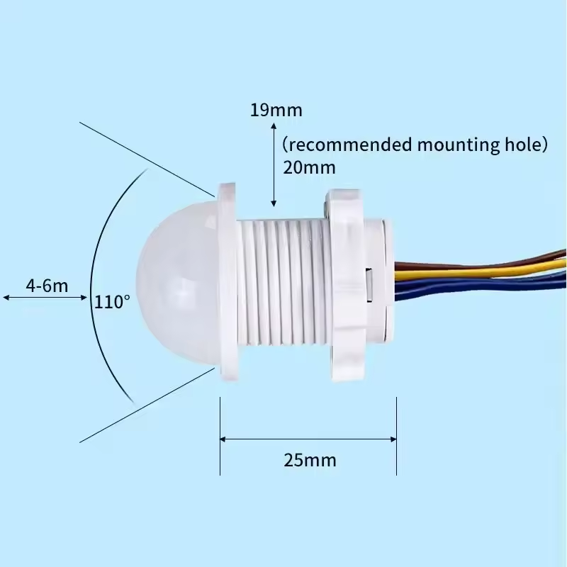 محس حركة مفتاح الإضاءة PIR الا - مراجعة Voice Control Light Bulb وسعره