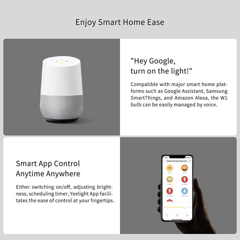لمبة LED ذكية Yeelight GU10 W1 - مراجعة Voice Control Light Bulb وسعره