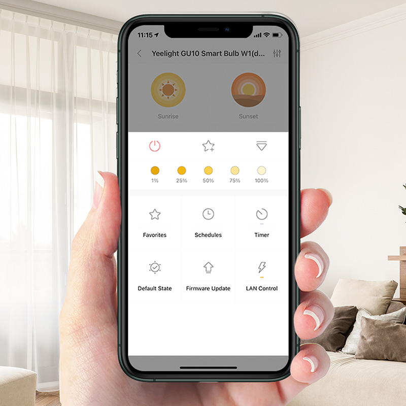 لمبة LED ذكية Yeelight GU10 W1 - مراجعة Voice Control Light Bulb وسعره