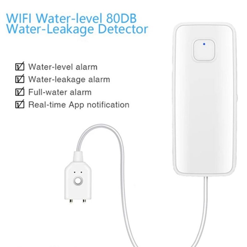 [جديد A09R!】 Tuya Wifi مستشعر  - مراجعة Wifi Water Leak Detector وسعره