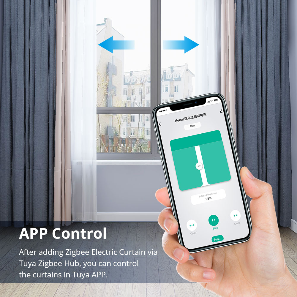 محرك ستائر كهربائي قابل لإعادة - مراجعة Curtain Motor وسعره