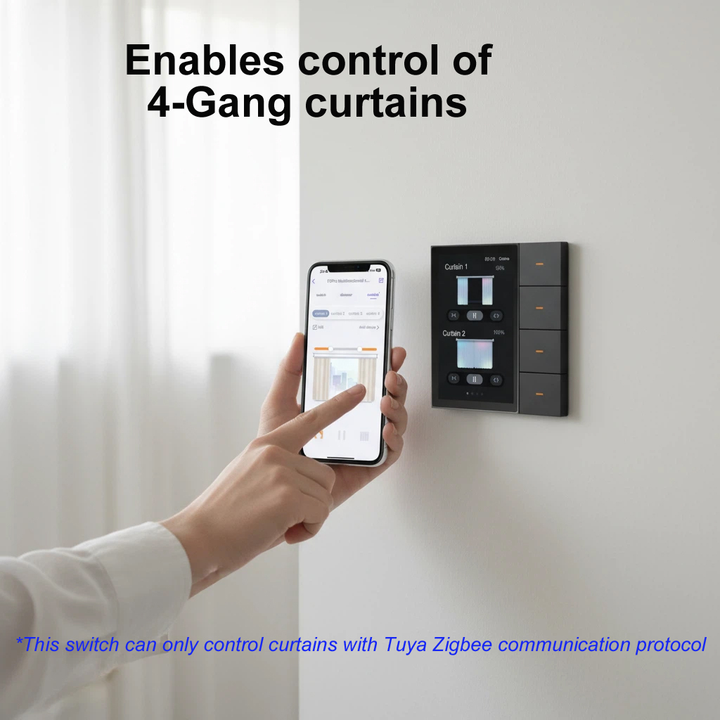 لوحة تحكم ذكية F3-pro من Tuya  - مراجعة Smart Home Panel وسعره