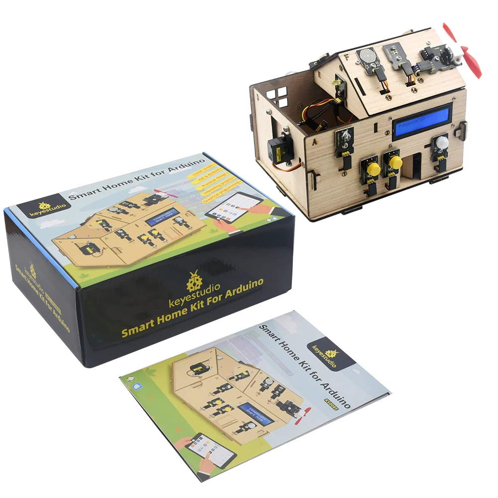 حار بيع المنزل الذكي كاتب كيت  - مراجعة Smart Home Kit For Arduino وسعره