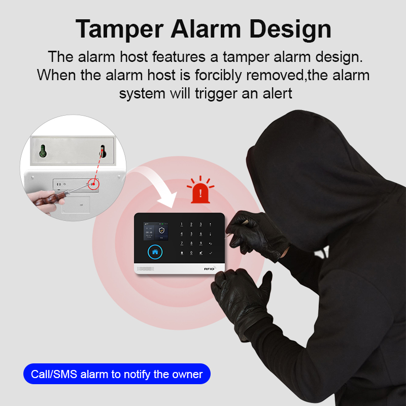 نظام إنذار أمان منزلي ذكي من P - مراجعة Smart Home Improvement وسعره