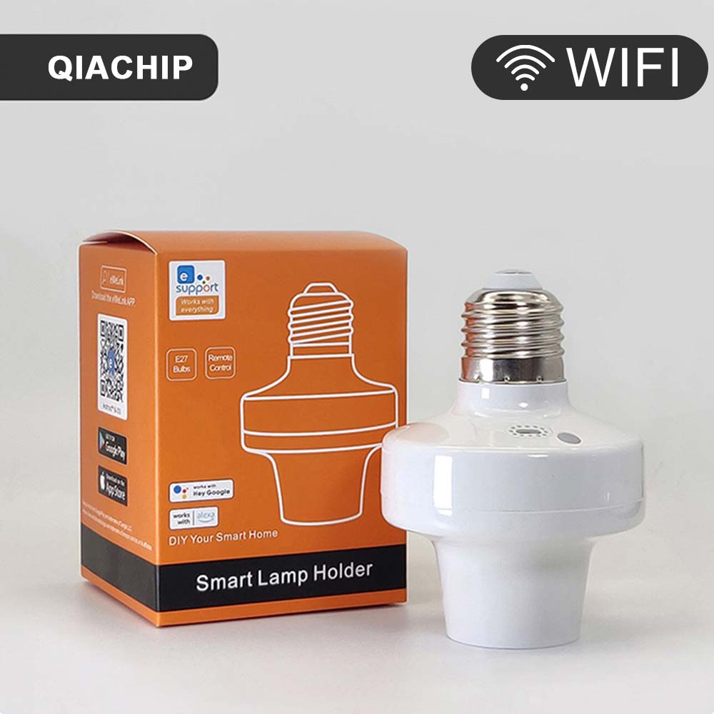 حامل مصباح E27 من EWelink مع ت - مراجعة Voice Control Light Bulb وسعره
