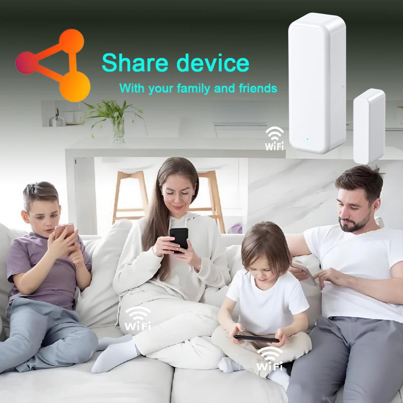 جهاز استشعار ذكي صغير للأبواب  - مراجعة Door Window Sensor وسعره