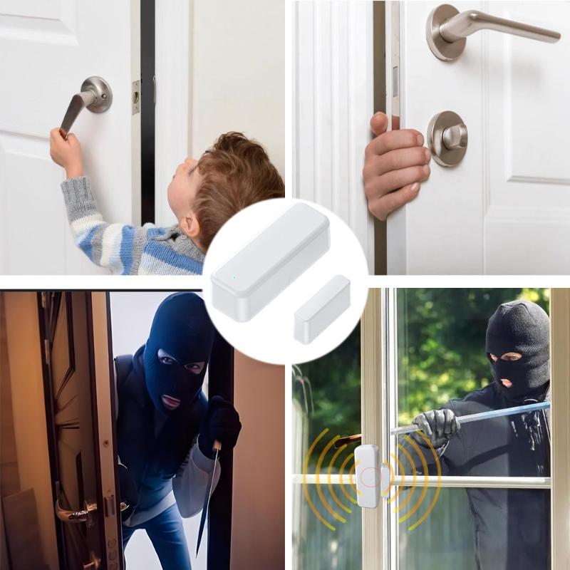 جهاز استشعار ذكي صغير للأبواب  - مراجعة Door Window Sensor وسعره