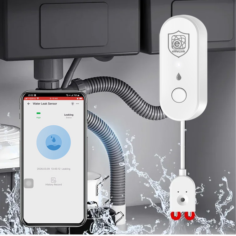 جهاز استشعار تسرب المياه EWeli - مراجعة Smart Home Water Level Sensor وسعره