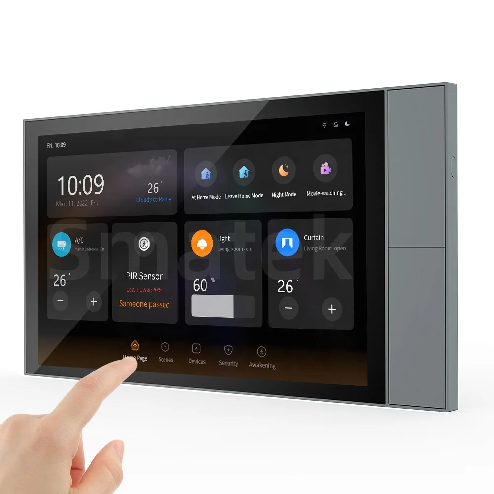 شاشة رقمية تعمل باللمس ذكية بت - مراجعة Smart Home Knx وسعره