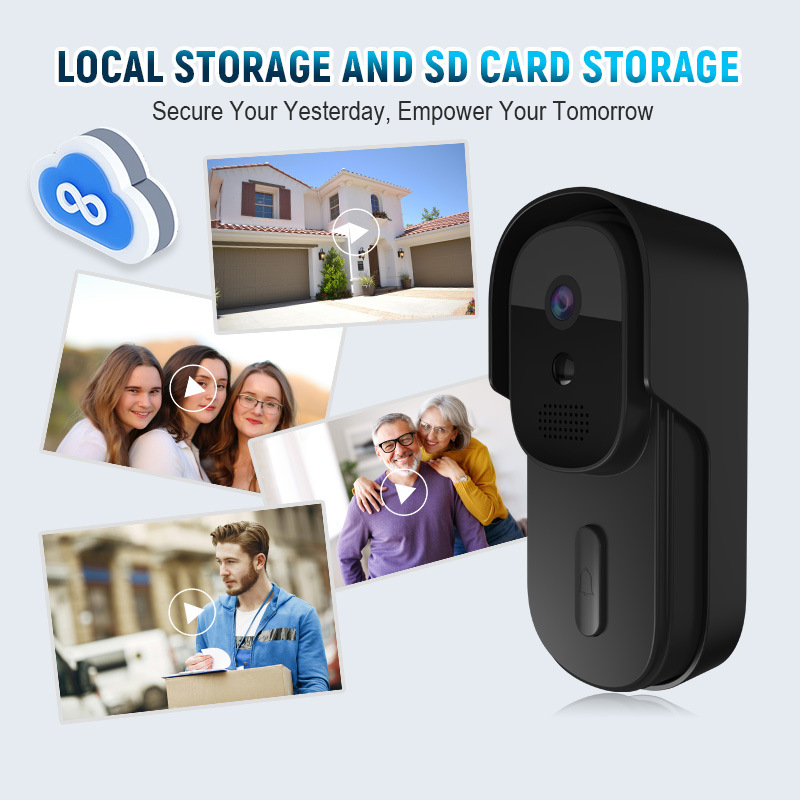 جرس باب ذكي من تويا بدقة 2 ميج - مراجعة Smart Home Cctv وسعره