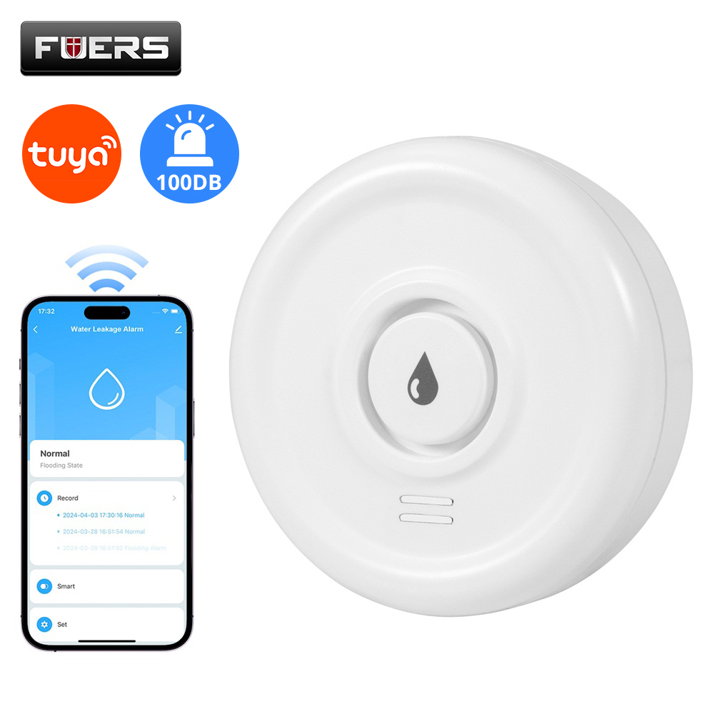 Fuers كاشف تسرب المياه إنذار ا - مراجعة Smart Home Water Level Sensor وسعره