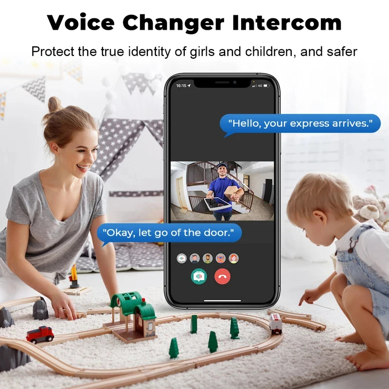 جرس باب ذكي لاسلكي مع كاميرا ف - مراجعة Smart Home Cctv وسعره