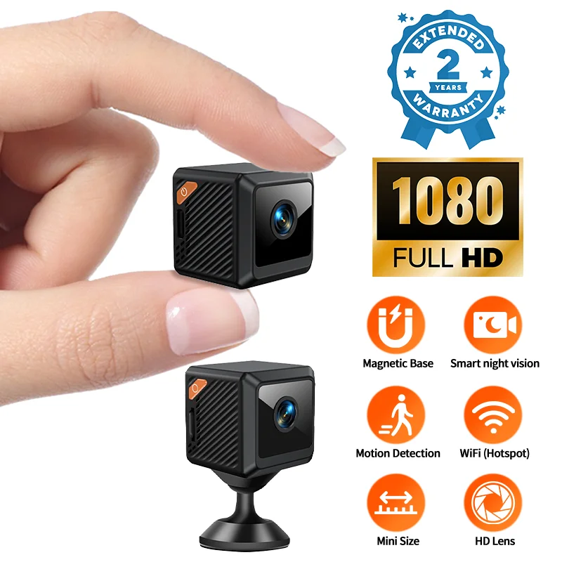 W02 1080P حماية أمنية صغيرة لل - مراجعة Smart Home Cctv وسعره