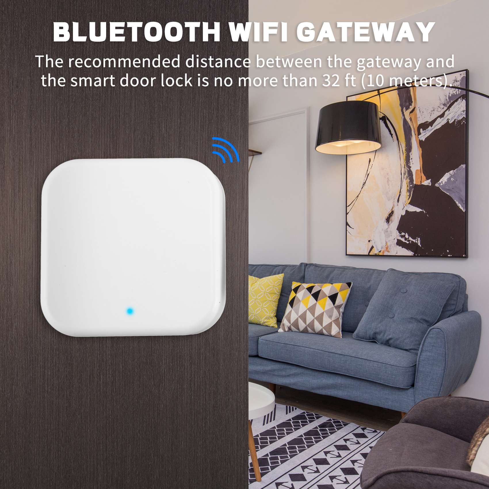 بوابة بلوتوث واي فاي مع قفل با - مراجعة Smart Home Gateway وسعره