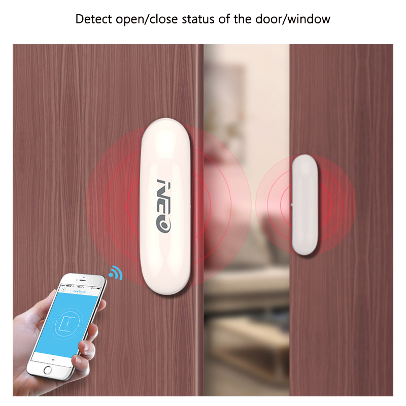 جهاز إنذار ذكي لاسلكي للأبواب  - مراجعة Door Window Sensor وسعره