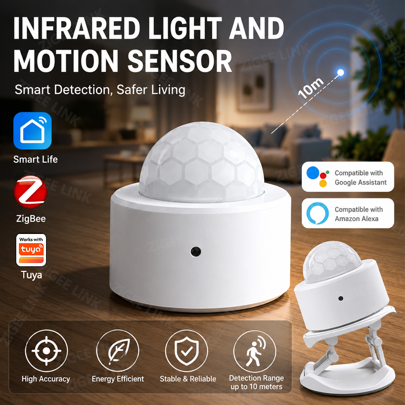 مستشعر حركة لاسلكي ZigBee 3.0  - مراجعة Smart Home Zigbee 3.0 وسعره