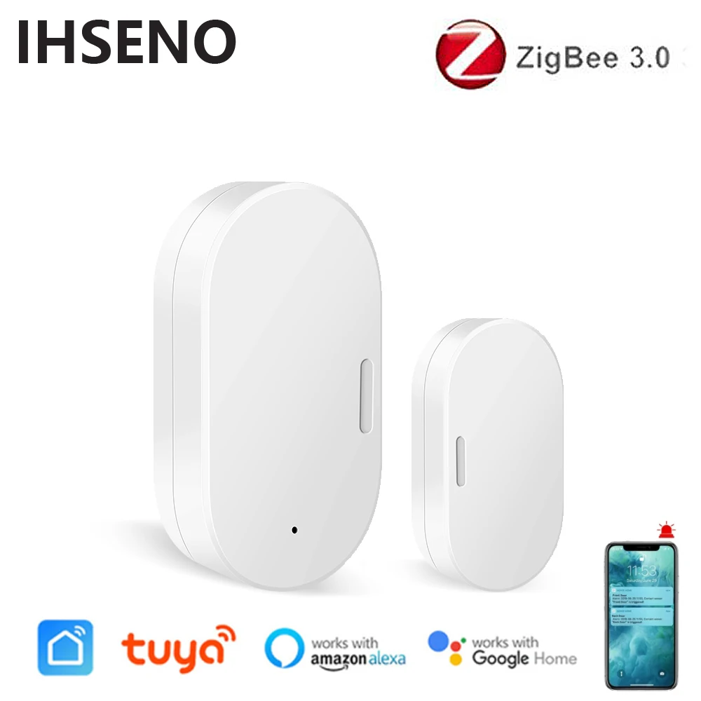 Tuya Smart Zigbee Door Sensor  - مراجعة Smart Home Zigbee 3.0 وسعره
