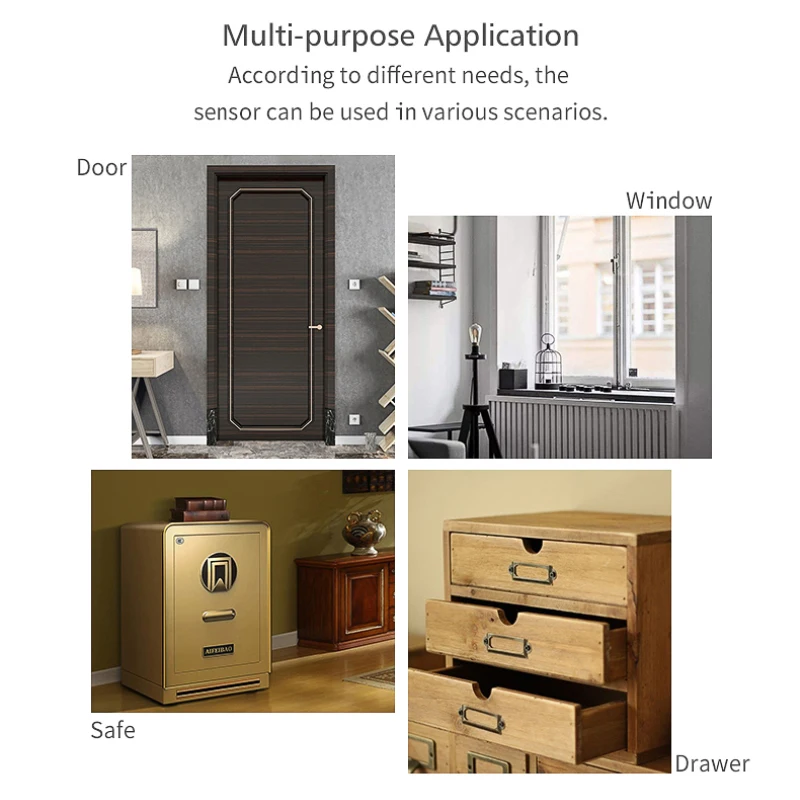 Tuya Smart Zigbee Door Sensor  - مراجعة Smart Home Zigbee 3.0 وسعره