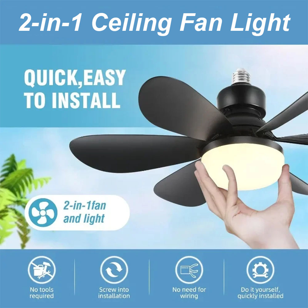 40 واط مروحة السقف الإضاءة عكس - مراجعة Smart Home Ventilation System وسعره