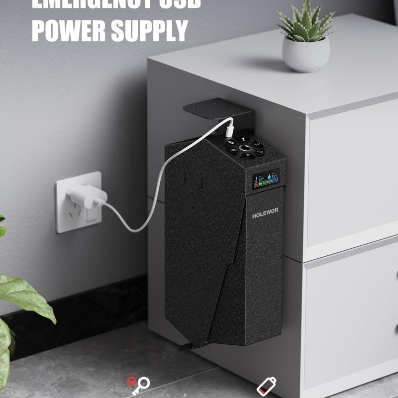 خزنة ذكية للمسدسات بقفل بيومتر - مراجعة Smart Home Box وسعره