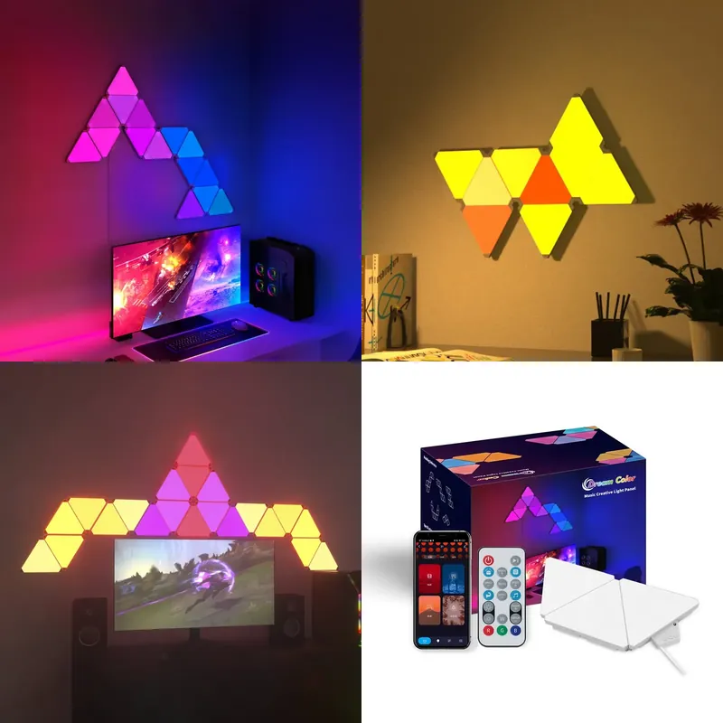أضواء جدارية LED مثلثة الشكل م - مراجعة Smart Home Panel وسعره